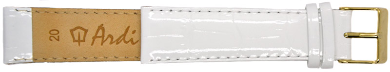 Ремешок для часов Ремень кожаный РК-2005-02-1-0 Лак Kroko