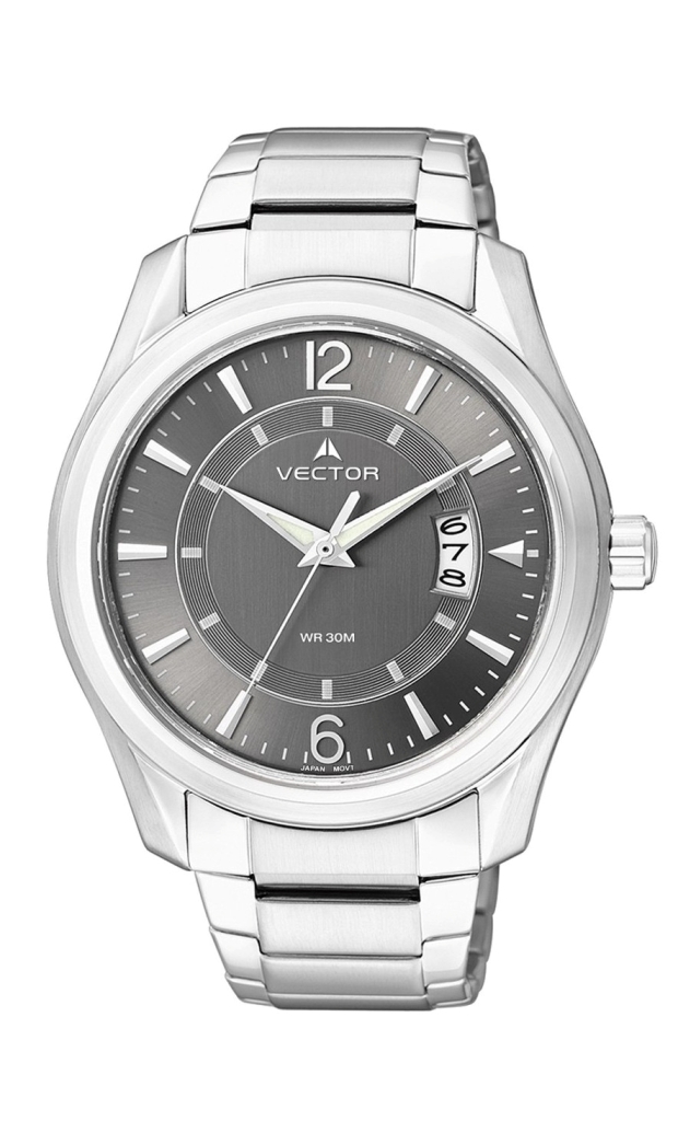 картинка Часы VECTOR VC8-042413 серый от магазина ЧАСПРОМ