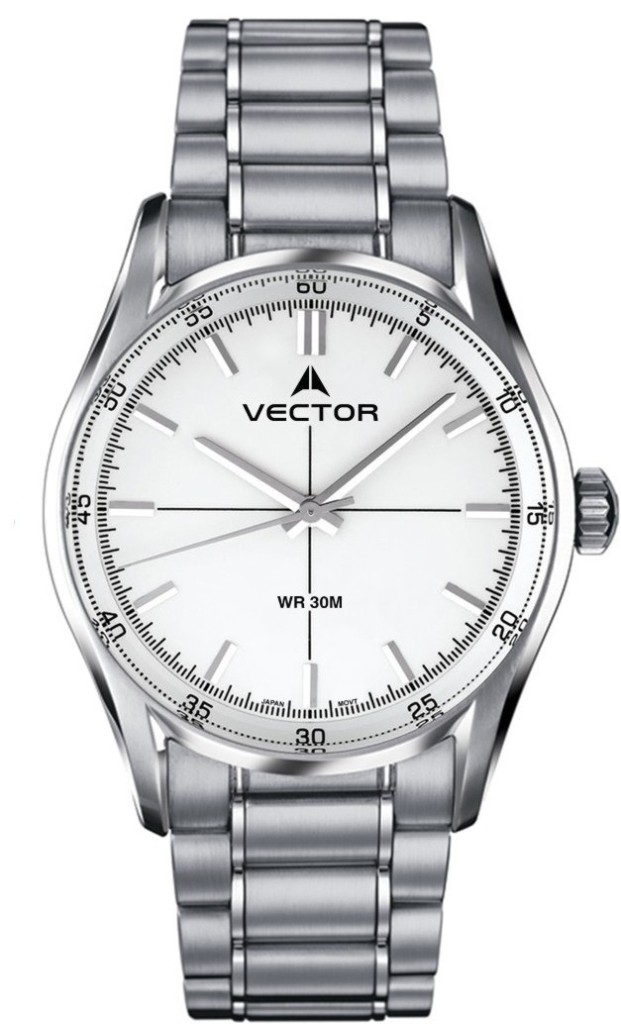 картинка Часы VECTOR V8-039418 белый от магазина ЧАСПРОМ