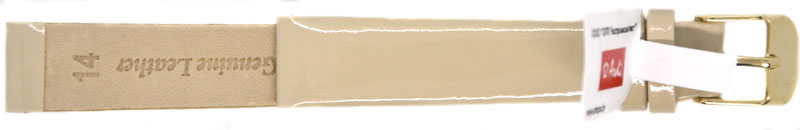 Ремешок для часов 1403-02 Лак (беж)