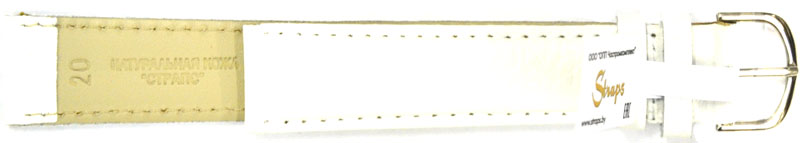 Ремешок для часов 2005-01Д (бел)