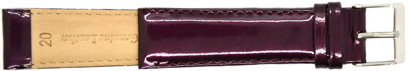 Ремешок для часов 2005-01 Лак (слива)