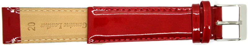 Ремешок для часов 2005-01 Лак (крас)