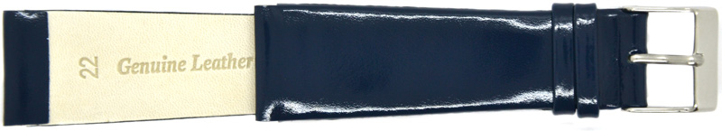 Ремешок для часов 2203-01 Лак (син)