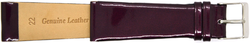 Ремешок для часов 2203-01 Лак (слива)