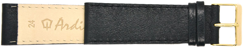 Ремешок для часов Ремень кожаный РК-2402-02 DRUID чер