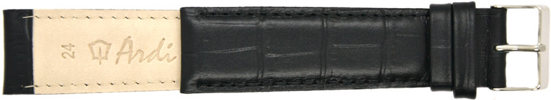 Ремешок для часов Ремень кожаный РК-2407-01-1-1 Д Kroko